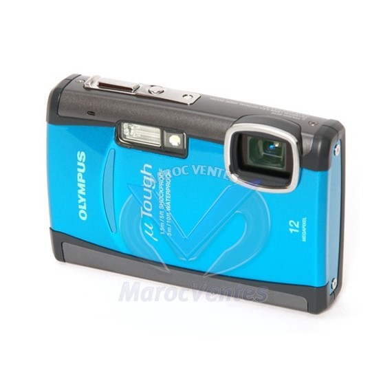 Appareil photo Compact 3x Bleu Turquoise 12 Mpixels USB 2.0 / AV Tough 6010