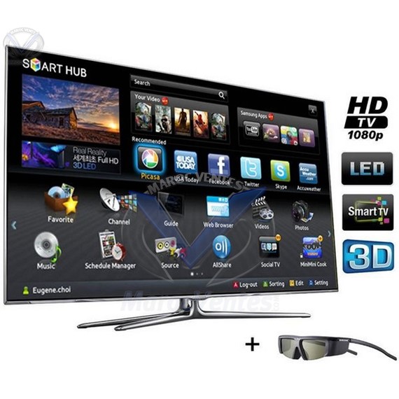 Téléviseur LED 55" Series 7 Full HD 3D
