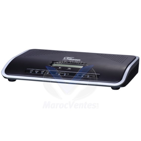IP PBX jusqu’à 500 Utilisateurs 50 Comptes SIP et 45 Appels Simultanés UCM6204