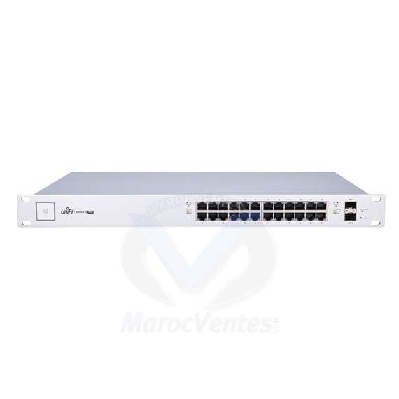 Switch UniFi PoE 24 ports Gigabit Ethernet 2 ports SFP US-24-250W-EU