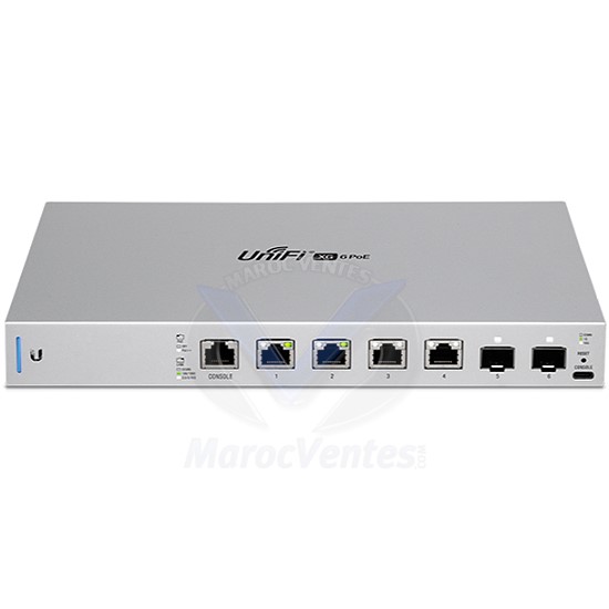Commutateur Gigabit UniFi XG 6 Ports PoE 2 SFP Géré US-XG-6POE