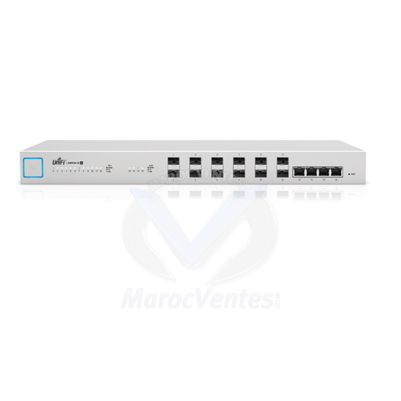 Passerelle de sécurité UniFi 8 X 10G SFP + Ports 1X Port GIGABIT RJ45 USG-XG-8-EU