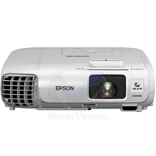 EB-955W WXGA ( 1280 x 800 ) 3200Lm 2,9kg HDMI USB  type A & B, RS-232C, Ethernet ,Wifi en option sacoche incluse contraste 10000:1 V11H582040
