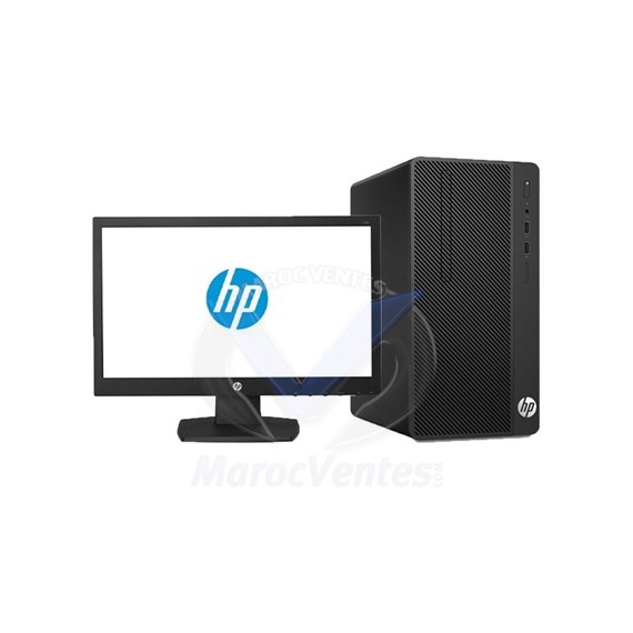 PC de Bureau Pro G2 MT i5-8400 4GB 500GB FreeDos+ Ecran 20,7 6BE00EA