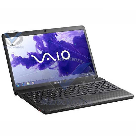 Ordinateur portable 15,5" (39,5 cm) - Intel Core i5-2450M - 750 Go HDD - RAM 4096 Mo - Nvidia GeForce - Windows 7 Edition Familial Premium - Noir VPC-EH3U1E/B
