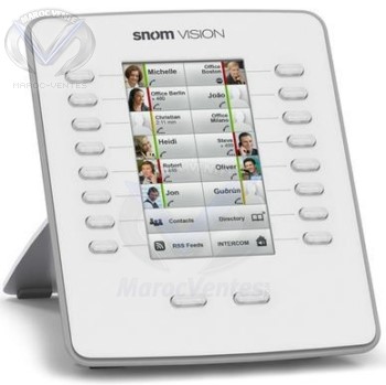 Module d´extension à 16 touches pour snom 821 et 870 Vision