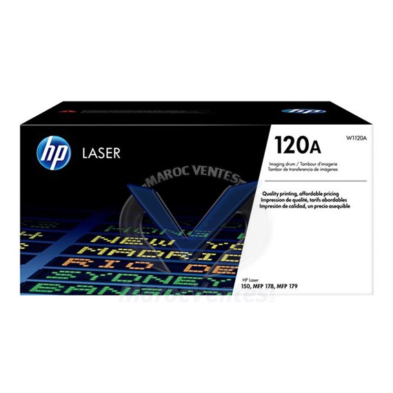 Toner noir 120A  haute capacité (16 000 pages à 5%) W1120A