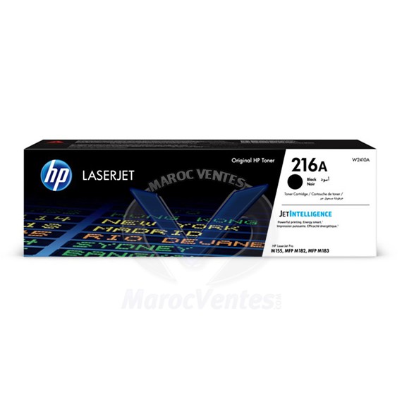 cartouche de toner 216A noir originale 1050 pages W2410A