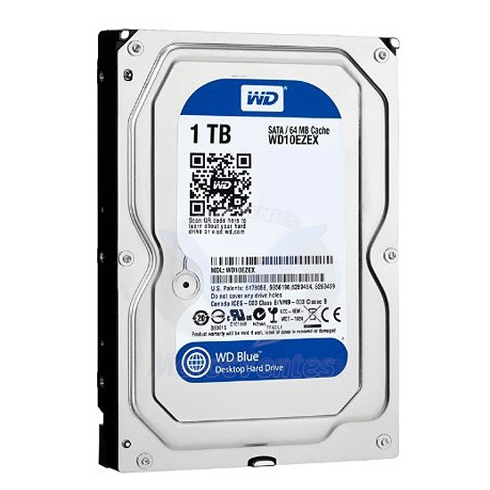 Disque dur interne 1 To SATA III 6Gb/s - 7200 tpm - Western Digital WD10EZEX