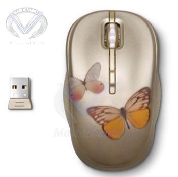Souris optique sans fil 2.4G Vivienne Tam WJ161AA