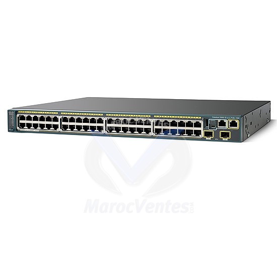 Cisco Catalyst 2960S-48LPD-L  Commutateur  48 Ports  Géré  Montable sur Rack WS-C2960S-48LPD-L