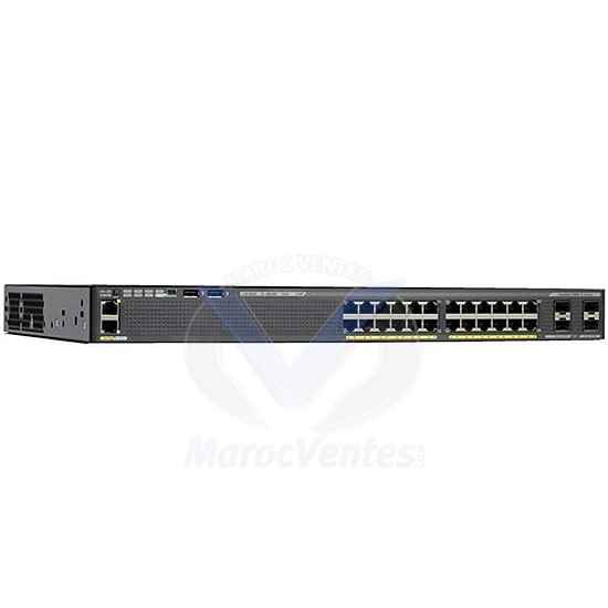 Catalyst 2960-X 24 GigE, 2 x 10G SFP+, LAN Base WS-C2960X-24TD-L