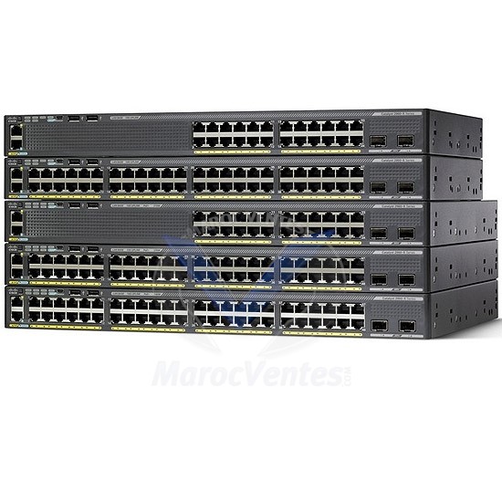 Catalyst 2960-X 24 GigE 2 x 1G SFP LAN Lite WS-C2960X-24TS-LL