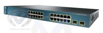 Switch Catalyst 3560 24 10/100 PoE + 2 SFP + IPS Image WS-C3560-24PS-E