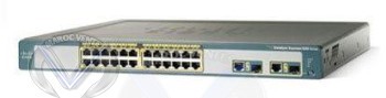 Switch 24 10/100 PoE ports + 2 10/100/1000BASE-T or SFP ports WS-CE520-24PC-K9