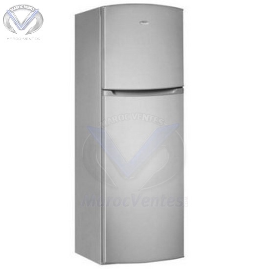 Réfrigérateur 385L  avec congélateur en haut Classe A+ Silver WTE2921NFS
