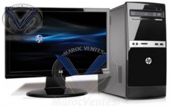 Ordinateur de Bureau format microtour avec ecran Lcd 20" WU360EA+S2031A