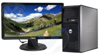 Pc bureau Optiplex 780 MT Intel Core 2 Duo E8500 X087800121E  + IN2010N
