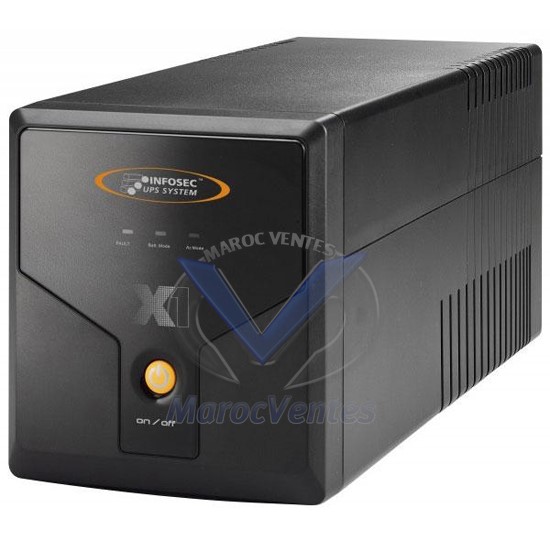 Inline X1 Ex-1600 VA 896W 4p Schuko 6 LED USB X1 EX-1600 USB