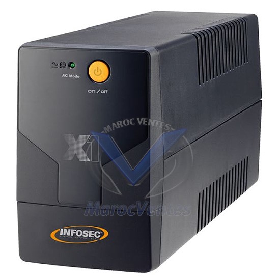 Onduleur, Line Interactive, 350 W, 700 VA, 2 prises X1 EX 700