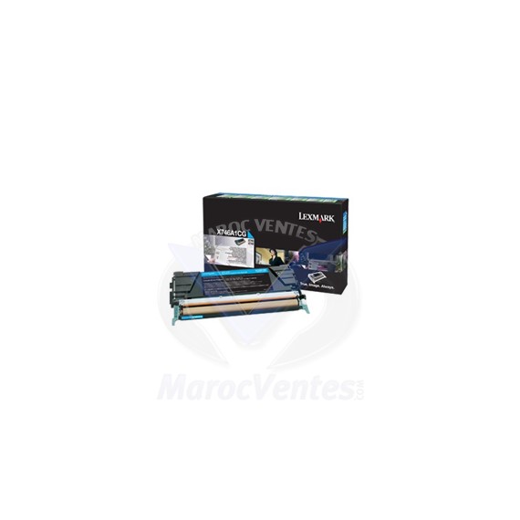 Cartouche de toner cyan X746A1CG