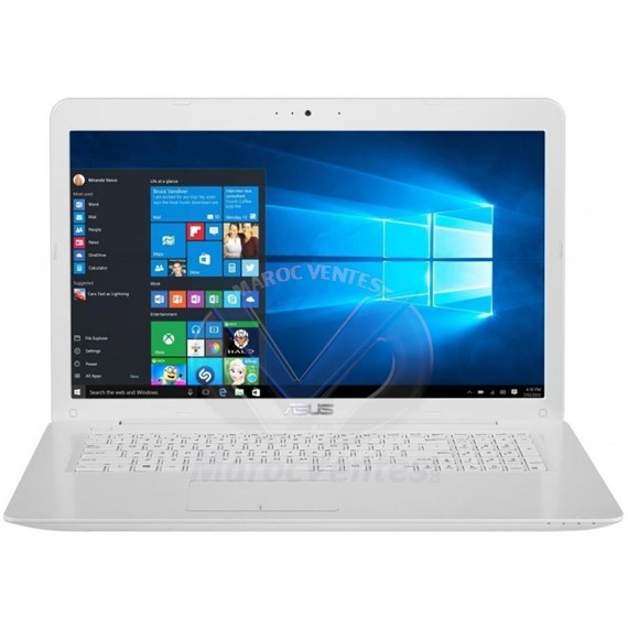 X756UV-TY304D i7- 12Go / 2Go NVIDIA GeForce 1 To 17