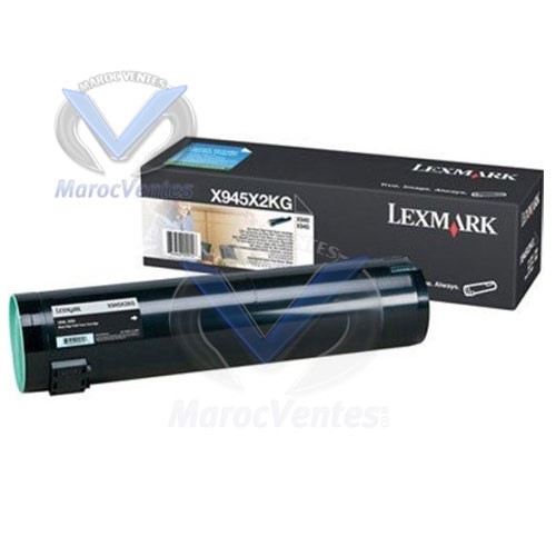 Cart. Toner Noir Hte CapacitÚpour X940e et X945e 36000 p-Cart. Toner Noir Hte CapacitÚpour X940e et X945e 36000 p
