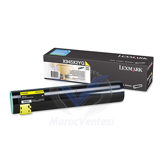 Cartouche toner haute capacité (22K) jaune X945X2YG