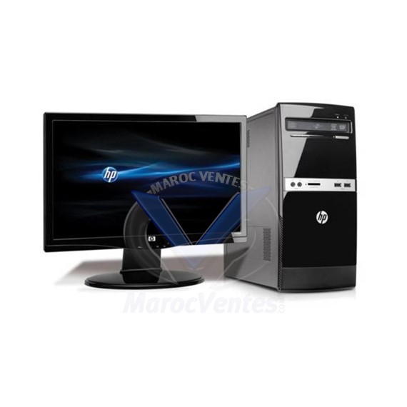 HP 500B MT E5700H 320G 2G W7 STR 1-1-0 Wty + Ecran 20"-HP 500B MT E5700H 320G 2G W7 STR 1-1-0 Wty + Ecran 20"
