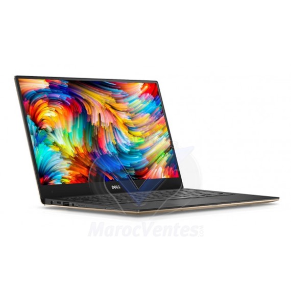 PC Portable XPS 9360 i7-7500U 13,3 QHD+16GB 512SSD Win XPS13-I7-7500U