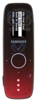 Lecteur MP3 Rouge YP-U4AR