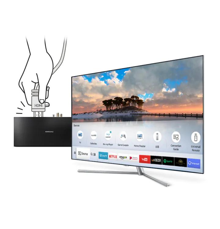 QLED TV Q7F Détection automatique