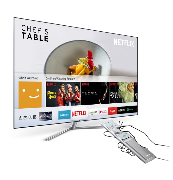 QLED TV Q7F Smart Hub