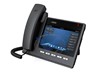 Telephone VoiP de Bureau Ecran Tactile de 7" 2 Ports Gigabit Ethernet Alimenté par PoE. FV-C400
