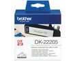 Rouleau de Papier Noir sur Blanc  62 mm DK-22205