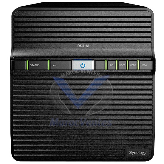 Serveur NAS 4 Baies Haute Performance DS418J