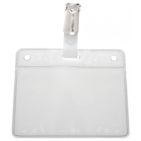 PORTE BADGE HORIZONTAL DO AVEC CLIPS BADGE_DO_CLIPS