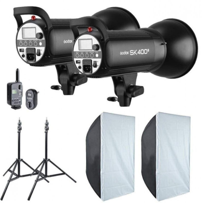 KIT FLASH GODOX SK 400W II SK400II