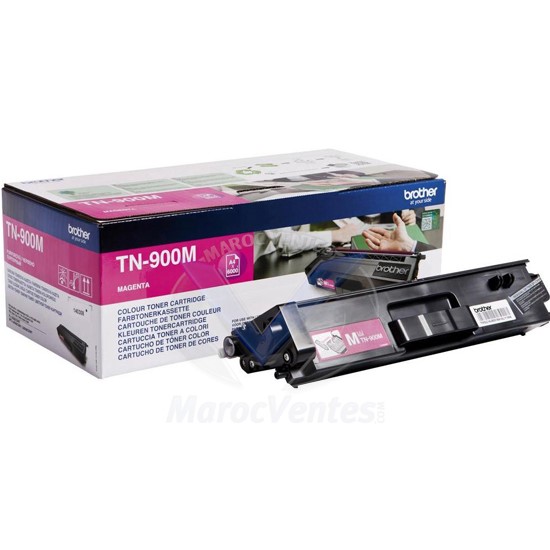 Cartouche Toner Magenta Imprime 6000 Pages TN-900M