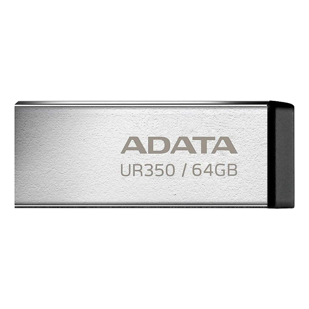 ADATA CLE USB UR350-64G-RSR/BK USB 3.2 Gen1 Metal 12M UR350-64G-RSR/BK
