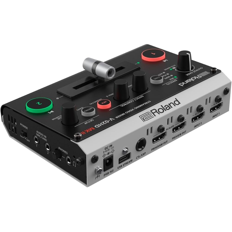 Mélangeur de streaming Roland V-02HD MK II V-02HD-MK-II