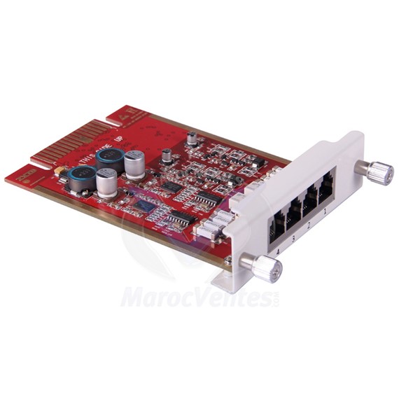 Module de 2 ports FXO et 2 FXS pour le Zycoo U50 et U100 Z2FXO/2FXS